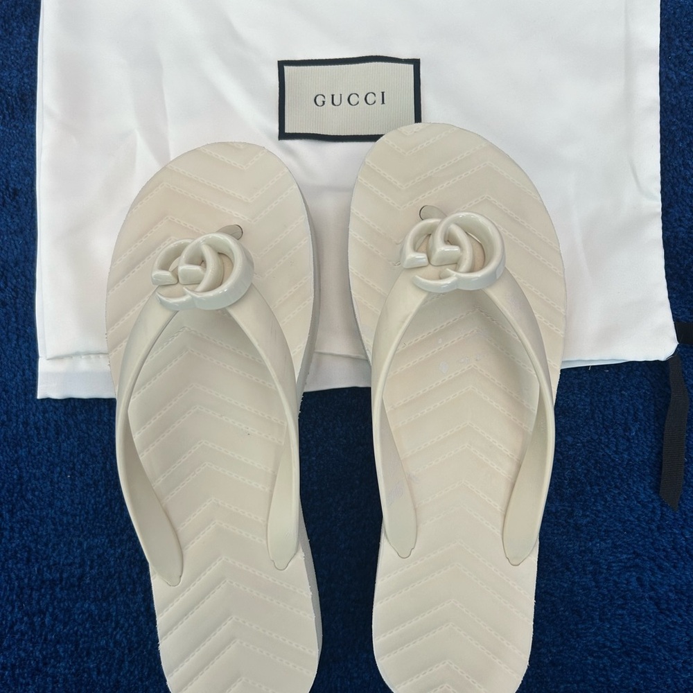 Gucci Women's Cream Sandals